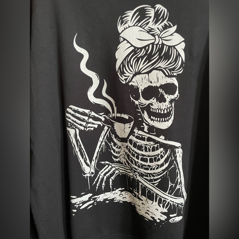 XXL coffee death sweater